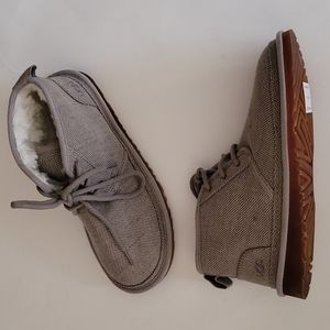 UGG NEUMEL Tencel Gray Ankle Booties